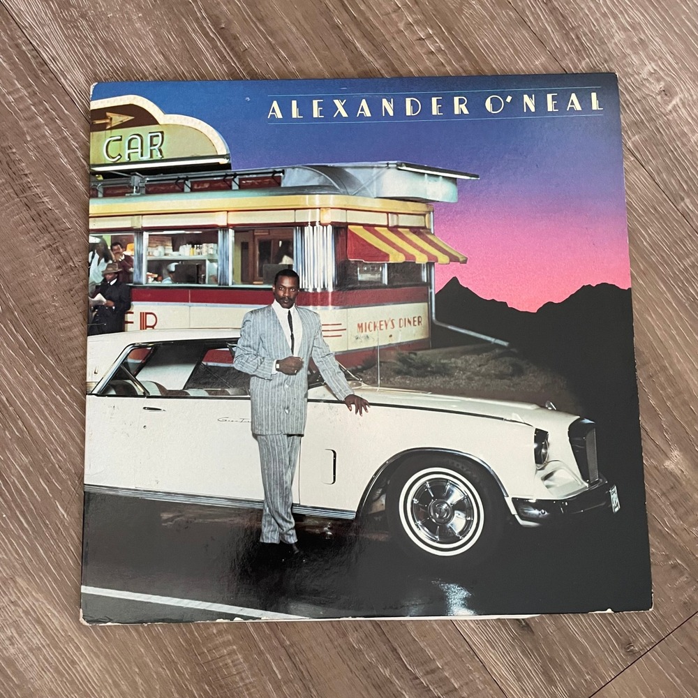 Alexander O'Neal Vinyl LP 12" Black Tabu FZ 39331 Soul Funk R&B 1985 First Press